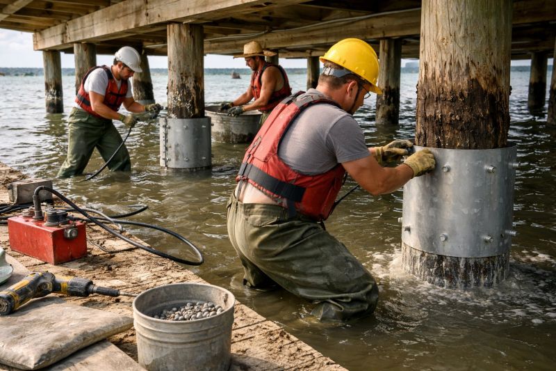 Piling Repair in Novi, MI