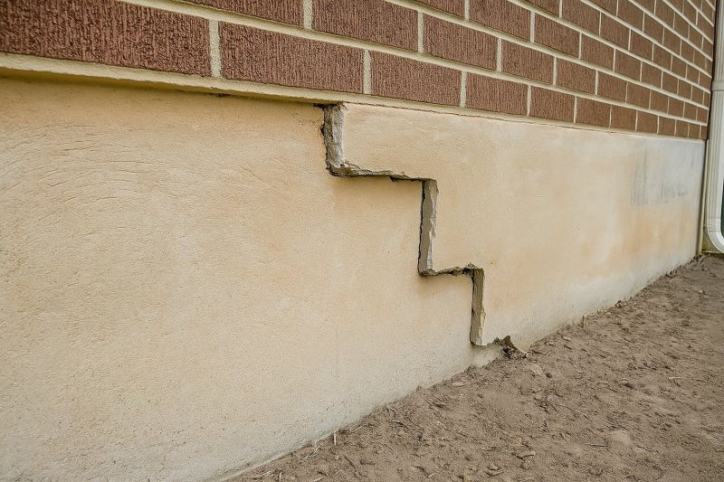 Settling Foundation Service in Novi, MI