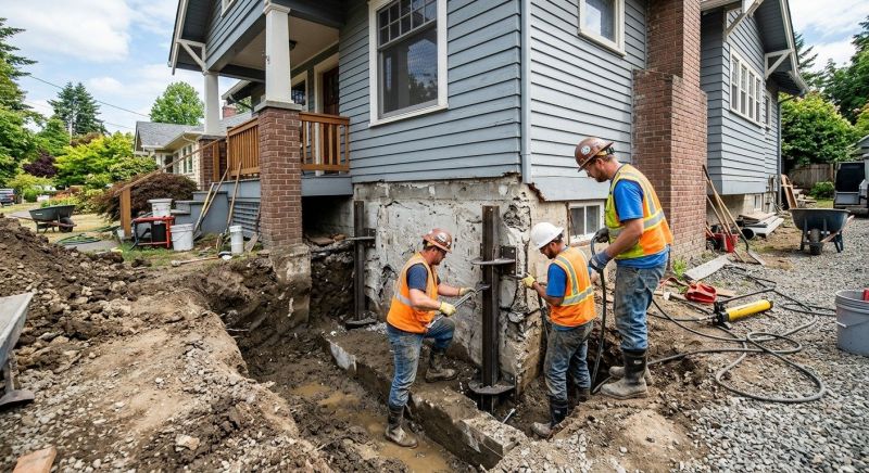 Structural Foundation Repair in Dexter, MI
