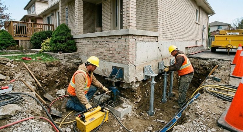 Structural Foundation Repair in Howell, MI