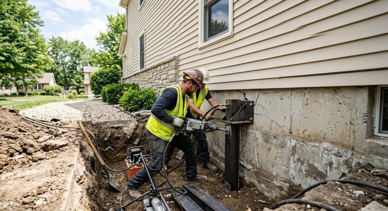 Structural Foundation Repair in Keego Harbor, MI