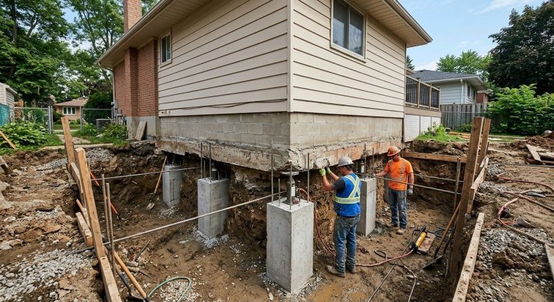 Underpinning Service in Milford, MI