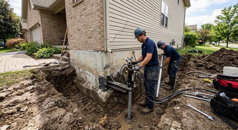 Settling Foundation Service in Ypsilanti, MI