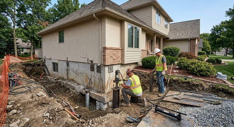 Structural Foundation Repair in Ypsilanti, MI